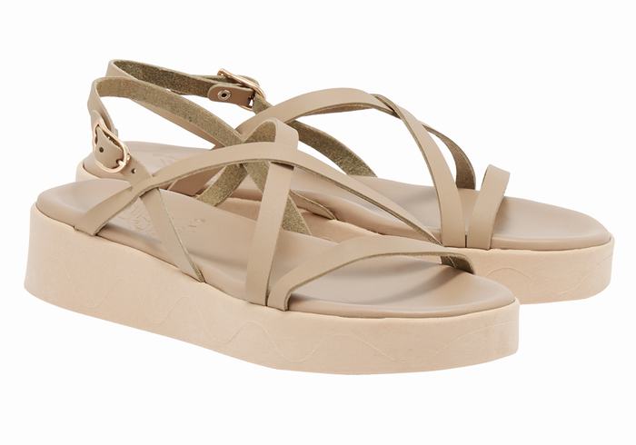 Sandale Plateforme Ancient Greek Sandals Silia Leather   | DQB-2278074